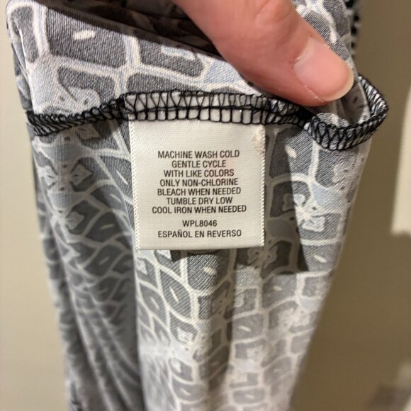 Charter Club Blue & White Sleeveless Dress - Women's XS - Picture 10 of 10